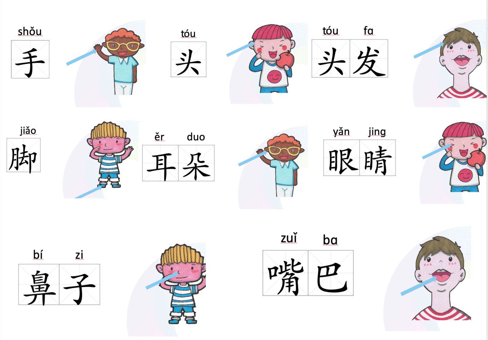 身体部位歌